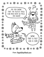 Load image into Gallery viewer, cute cartoon dogs and kids dog jokes for kindergarteners about waffles