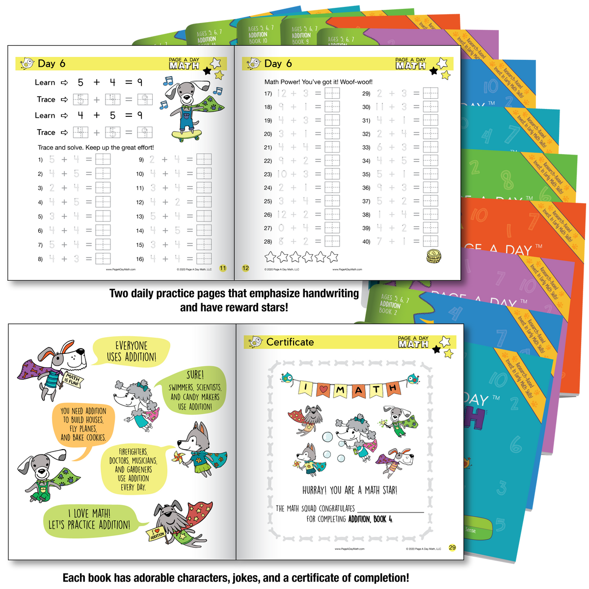 ADDITION | 10 Addition Workbooks