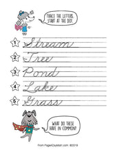 Load image into Gallery viewer, 100 BEAUTIFUL BIOLOGY Cursive Handwriting Book