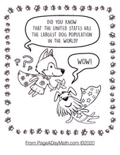 Load image into Gallery viewer, fun kids dog facts and cartoon dogs