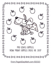 Load image into Gallery viewer, counting coloring pages for preschoolers