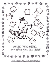 Load image into Gallery viewer, counting coloring pages for preschoolers