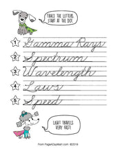 Load image into Gallery viewer, BUNDLE | Print Handwriting Handwriting Practice with Biology, Chemistry & Physics