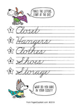Load image into Gallery viewer, 100 HAPPY HOME Words Cursive Handwriting Book