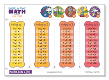 Load image into Gallery viewer, BUNDLE | Math Tables + Math Charts + Math Activities | Printed or Printables