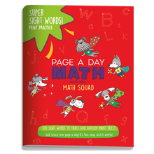 Load image into Gallery viewer, 100 SUPER SIGHT WORDS Print Handwriting Book