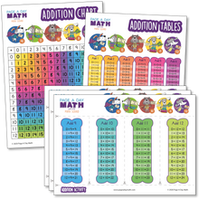 Load image into Gallery viewer, Addition Table, Addition Chart, Addition Activity, Stickers