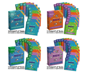 Family/Teacher Math Fluency Bundle (Includes Addition+Subtraction+Multiplication+Division)