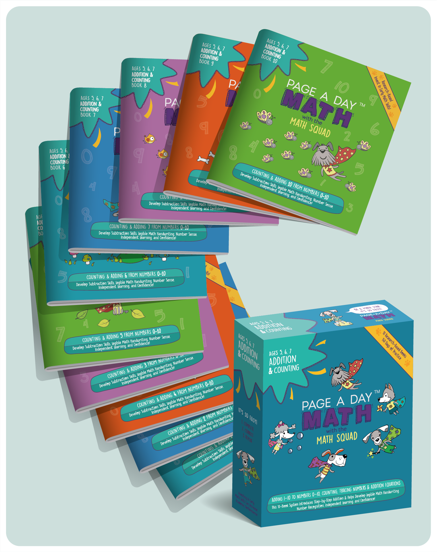 Page With Math Math for Kids | Page A Day Math Learning System