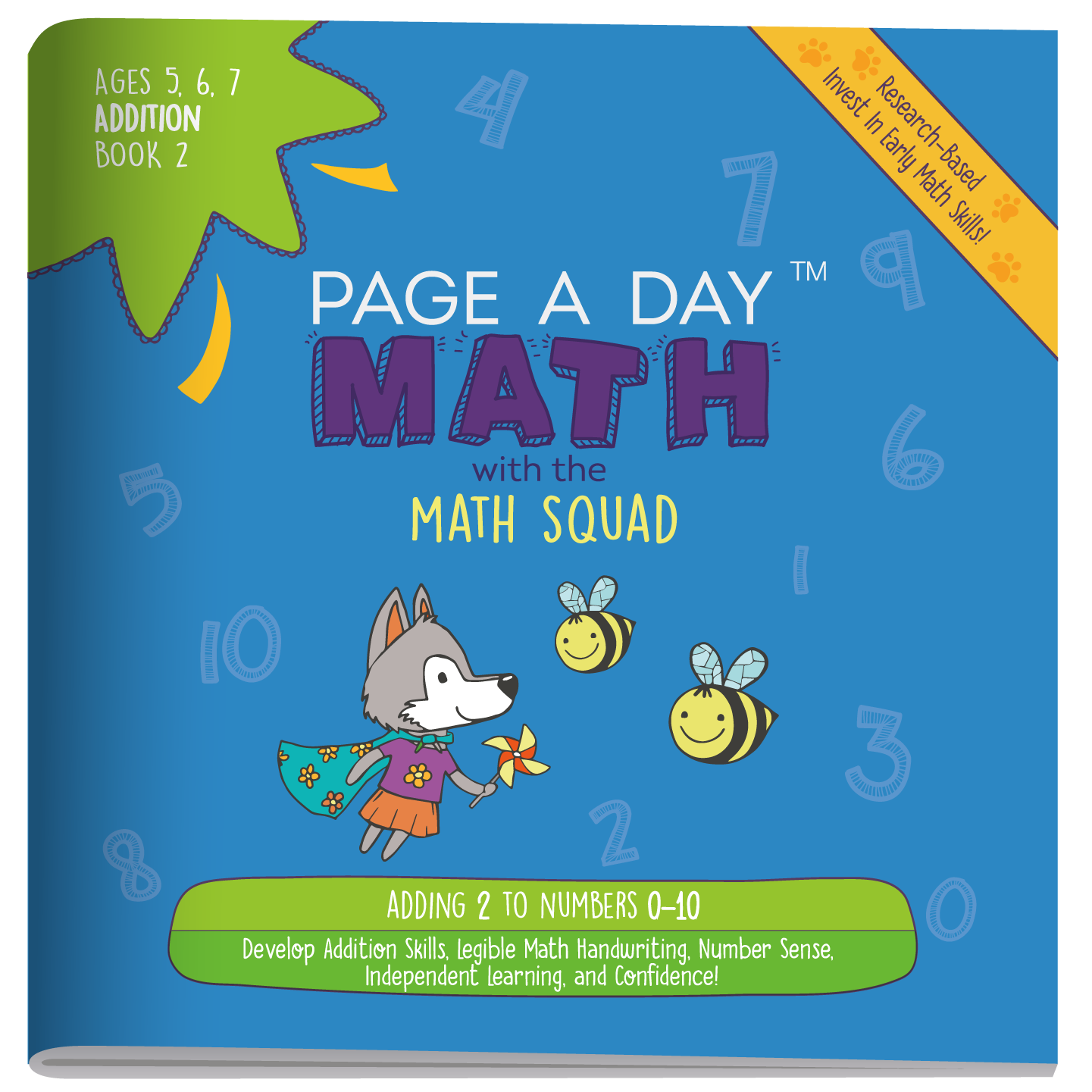 Addition Math Series Addition | 12 workbooks – Page A Day Math