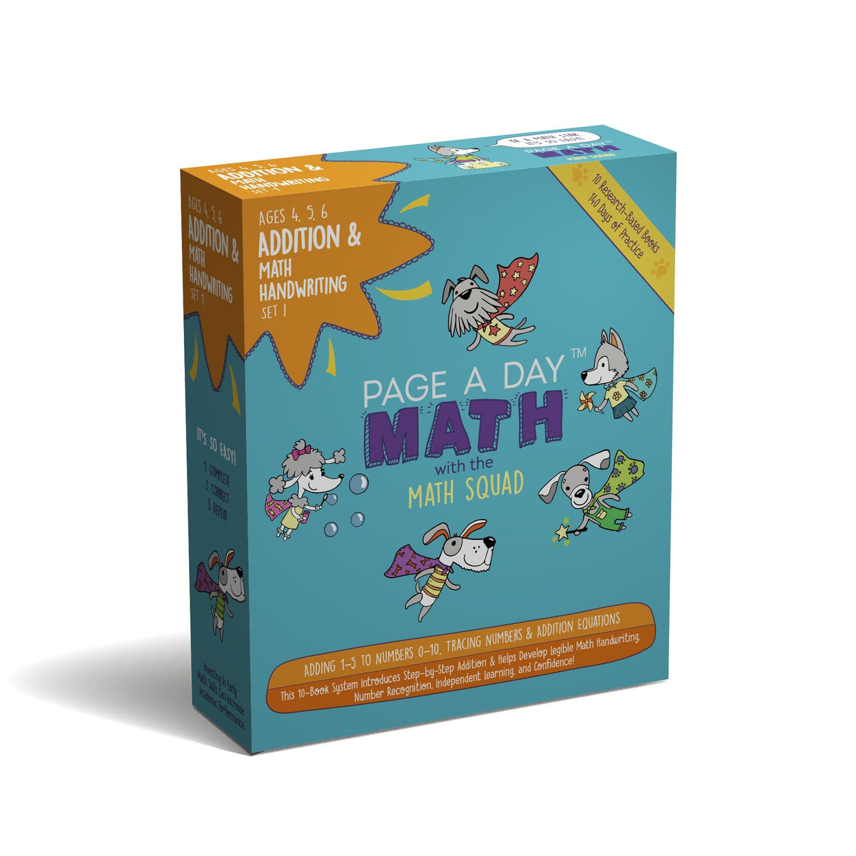 Bonus - ADDITION & MATH HANDWRITING, Part 1 – Page A Day Math