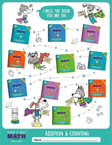 BUNDLE | ADDITION Kit + 3 Print Handwriting Books | Kindergarten - 1st Grade
