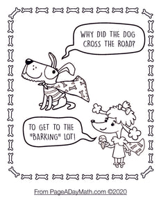 cute cartoon dogs and kids dog jokes for kindergarteners