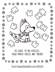 counting coloring pages for preschoolers
