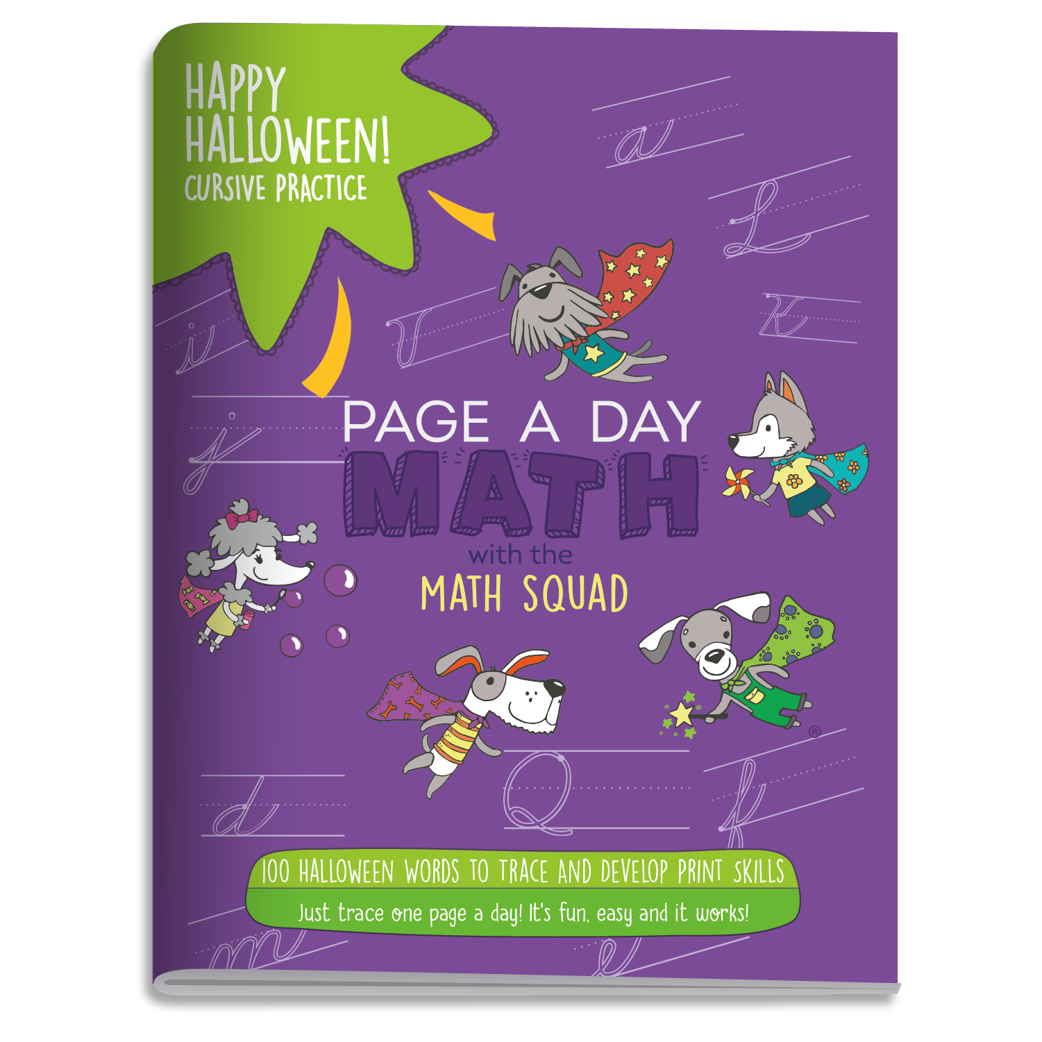 Cursive Letters To Print Boo