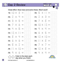 Load image into Gallery viewer, Multiplication &amp; Handwriting Review Book | up to 12x12=144