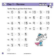Load image into Gallery viewer, PRE-K/Kindergarten Addition Review Book | up to 10+10=20