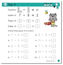 Load image into Gallery viewer, SUBTRACTION | 11 Subtraction Workbooks