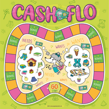 Load image into Gallery viewer, CASH FLO - A Money Game Where Kids Learn About Earning. Saving &amp; Spending (coming soon)