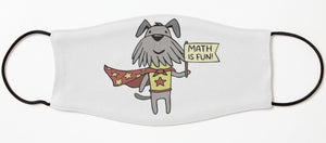 Math Squad Mechandise - Pillow - facemask - bag